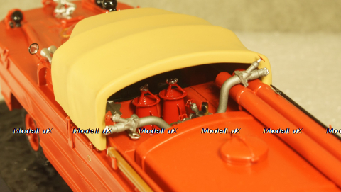 Зил-485А (БАВ-А) Пожарный автомобиль-амфибия. Ленинград, 70-е годы, TruckTyr 1:43