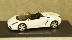 Lamborghini Gallardo Spyder White, Altaya 1:43