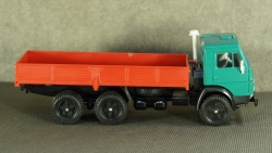 Камаз 5320, бортовой, зелено-красный, Арек 1:43