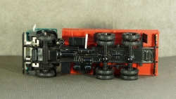 Камаз 5320, бортовой, зелено-красный, Арек 1:43