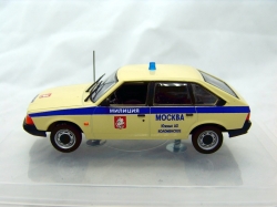 Москвич 2141 милиция Москва,1:43