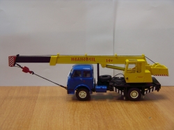МАЗ 5334 Автокран КС 3571 Ивановец 14 тонн 1979, 1:43