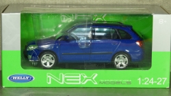 Skoda Fabia Combi II, WEL22519BLUE, Welly 1:24 
