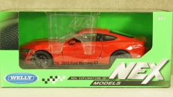 Ford Mustang GT red, WEL24062, Welly 1:24