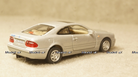 Mercedes CLK320 silver, Cararama 1:43