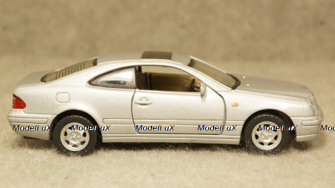 Mercedes CLK320 silver, Cararama 1:43