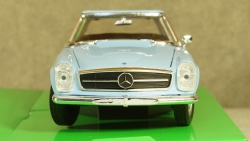 Mercedes 230 SL (W113) light blue, Welly 1:24