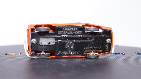 Мазерати Мистраль Купе, оранжевый