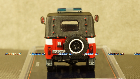 Уаз-31512 Штабной Пожарный, TruckTyr 1:43