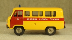 Уаз-452 А41 Служба газа, SM_models 1:43 