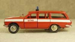 Газ-2402 Штабной пожарный автомобиль, SM_models 1:43 