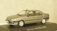 Peugeot 306 XRd 1998 greymetallic, Altaya 1:43