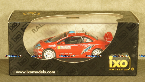 Peugeot 307 WRC No.16, Rally Monte Carlo Gardemeister/Honkanen 2006, IXO, RAM211 1:43