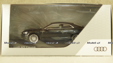 Audi A5 Coupe 2016 dark grey, Spark 1:43