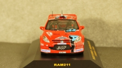 Peugeot 307 WRC No.16, Rally Monte Carlo Gardemeister/Honkanen 2006, IXO, RAM211 1:43