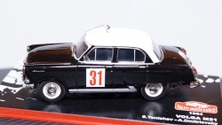 ГАЗ М21 Волга №31 Rally Montecarlo 1964 S.Tenishev - A.Dmitrievsky, Дефект