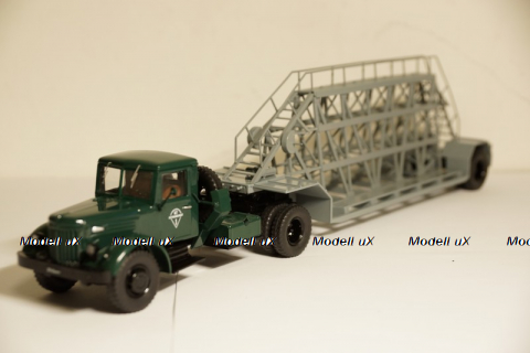 МАЗ 200В с полуприцепом НАМИ-790, SSM7020, SSM 1:43