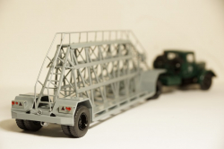 МАЗ 200В с полуприцепом НАМИ-790, SSM7020, SSM 1:43