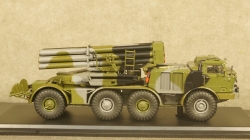 ЗИЛ-135ЛМ Ураган на шасси 9П140 РСЗО 9К57, SSM5005, SSM 1:43