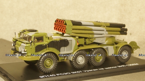 ЗИЛ-135ЛМ Ураган на шасси 9П140 РСЗО 9К57, SSM5005, SSM 1:43