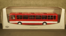 Лиаз 5256 белый/красный, SSM4021, SSM 1:43