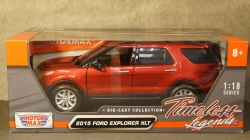 Ford Explorer XLT dark red, MotorMax 1:18