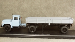 Зил 130В1 с п/п ОДАЗ-885 голубой/серый, SSM7001