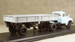 Зил 130В1 с п/п ОДАЗ-885 голубой/серый, SSM7001