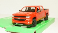 Chevrolet Silverado red, Welly 1:24