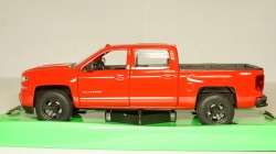 Chevrolet Silverado red, Welly 1:24