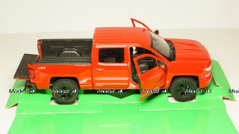 Chevrolet Silverado red, Welly 1:24