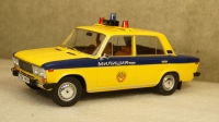 ВАЗ 2106 Милиция СССР, A-1800246, Triple9 1:18