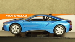 BMW i8 Metallic Blue 79359, MotorMax 1:24