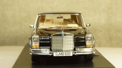 Mercedes 600 SWB W100 1963 black, 180601, KK - Scale 1:18
