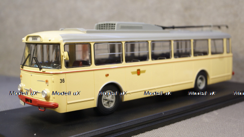 Skoda 9tr beige/red Potsdam, Premium Classixxs 1:43 PCL47065