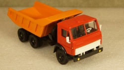 Камаз 5511 самосвал красный/оранжевый, Арек 1:43