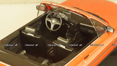 BMW 325i (E30) Convertible red, MCG18151, MCG 1:18