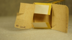 Москвич 408 красный Август 1989, Тантал/Радон 1:43 