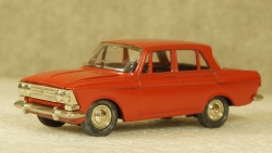 Москвич 408 красный Август 1989, Тантал/Радон 1:43 