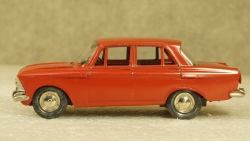 Москвич 408 красный Август 1989, Тантал/Радон 1:43 