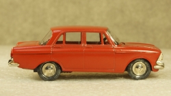 Москвич 408 красный Август 1989, Тантал/Радон 1:43 