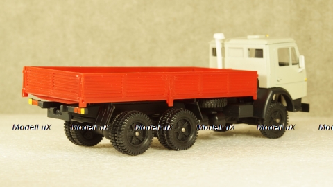 Камаз 5320 бортовой серый/красный, Арек 1:43