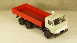 Камаз 5320 бортовой серый/красный, Арек 1:43