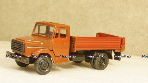 Зил 4331 бортовой бордовый, з-д Вега 1:43