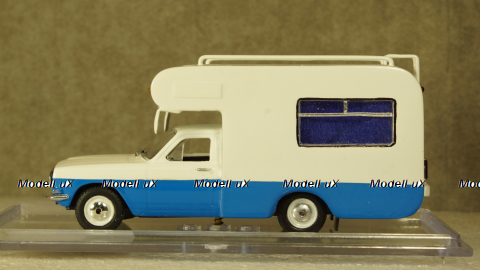 Газ-24 кемпинг бело/голубой, Алник43 1:43