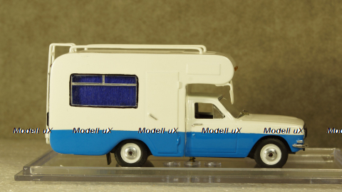 Газ-24 кемпинг бело/голубой, Алник43 1:43