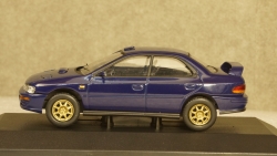 Subaru Impreza WRX (Type RA) STi V.II Pure sports Sedan, dark blue, Vanguards 1:43
