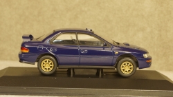 Subaru Impreza WRX (Type RA) STi V.II Pure sports Sedan, dark blue, Vanguards 1:43