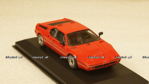 BMW M1 1980 red, 943025023, Minichamps 1:43