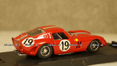 FERRARI 250 GTO 1962-63 red, ModelBOX 1:43